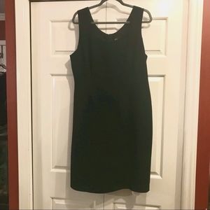 S.L. Fashions Formal Black A-line Sleeveless Dress